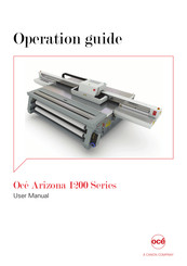 Canon Oce Arizona 1260 XT User Manual