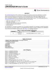 Texas Instruments LMR38025QEVM User Manual