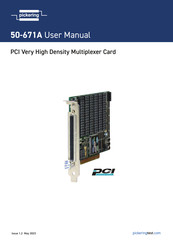 Pickering 50-671A User Manual