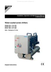 Daikin EWWD 340 C18 I-SS Series Installation, Operation And Maintenance Manual
