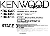 Kenwood KRC-S300 Instruction Manual