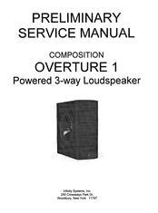 Infinity OVTR 1 Preliminary Service Manual
