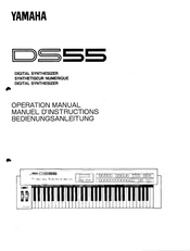Yamaha DS-55 Operation Manual