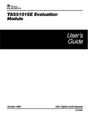 Texas Instruments TAS5101SE User Manual