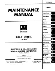 GM PD-4107 Maintenance Manual