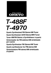 Onkyo T-4970 Manual
