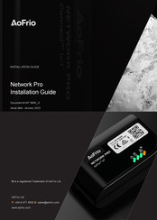 AoFrio Network Pro ONE Installation Manual