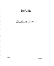 Houston Instrument DMP-40V Operation Manual