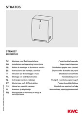 KWC 2000110533 Installation And Operating Instructions Manual