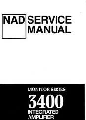 NAD 3400 Service Manual