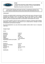 CRX ST0560 Instruction Manual