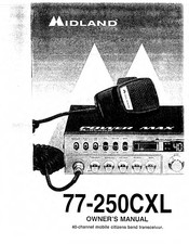 Midland 77-250CXL Owner's Manual