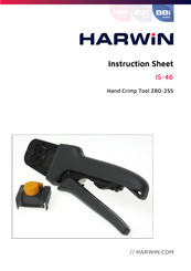 Harwin Z80-255 Instruction Sheet