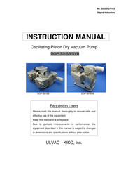 Ulvac DOP-301SVB Instruction Manual
