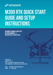 emesent M300 RTK Quickstart Manual And Setup Manual