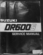Suzuki DR600RG Service Manual