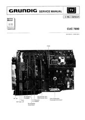 Grundig CUC 7880 Service Manual