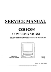 Orion COMBI 2612SI Service Manual
