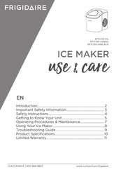 Frigidaire EFIC130-SSBLACK Use & Care Manual
