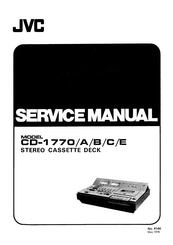 JVC CD-1770E Service Manual
