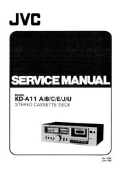 JVC KD-A11 B Service Manual