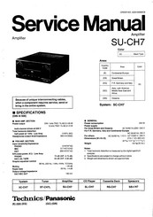 Panasonic SU-CH7 Service Manual
