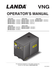 Landa VNG8-3000 Operator's Manual