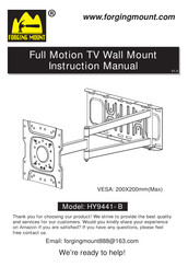 Forging Mount HY9441-B Instruction Manual