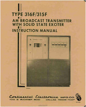 Continental Electronics 315F Instruction Manual