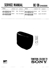 Sony TRINITRON KV-B2531A Service Manual