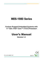 Midas Touch MES-1980 Series User Manual