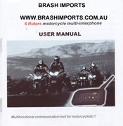 BRASH IMPORTS 6RMI User Manual