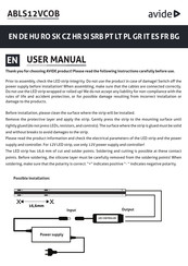 avide ABLS12VCOB User Manual