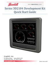 GRAYHILL 3D2104DEV-100 Quick Start Manual
