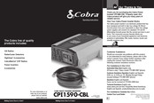 Cobra CPI1590-CBL Operating Instructions Manual