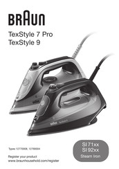 Braun TexStyle 7 Pro SI 71 Series Manual