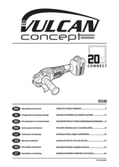 Vulcan Concept VJS40 Operating	 Instruction