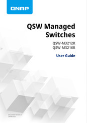 QNAP QSW-M3212R-8S4T User Manual
