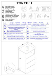 Inosign Paris TOKYO 11 Assembly Instruction Manual