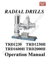 KENT USA TRD2000H Operation Manual