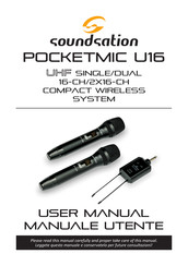 soundsation U16H-A2 User Manual
