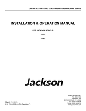 Jackson R24 Installation & Operation Manual