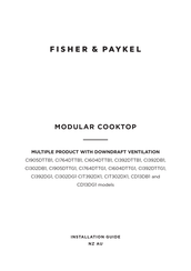 Fisher & Paykel CI392DG1 Installation Manual