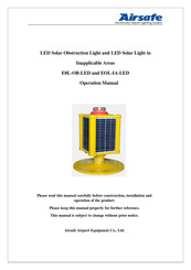 Airsafe EOL-IA-LED Operation Manual