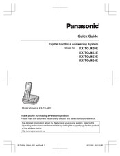 Panasonic KX-TGJ422E Quick Manual
