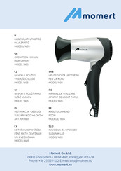 Momert 1605 Operation Manual