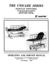 Hausted UNICARE 626 Operating And Service Manual