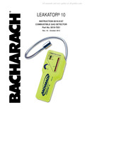 Bacharach LEAKATOR 10 Manual