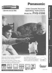 Panasonic OmniVision PV-QV200 Operating Instructions Manual