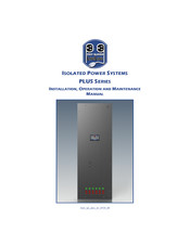 Post Glover PLUS IPX-P Installation, Operation And Maintenance Manual